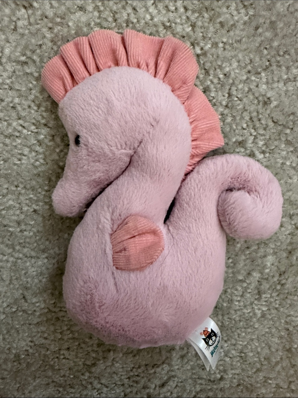 Small Sienna Seahorse Jellycat (retired)